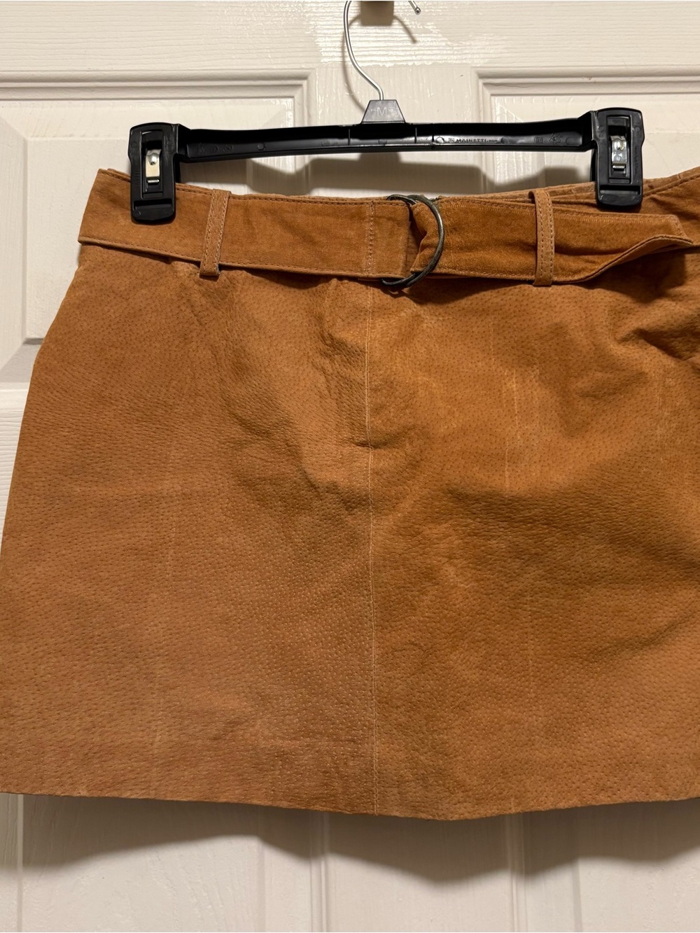Vans Belted Maxi Skirt in Warm Camel